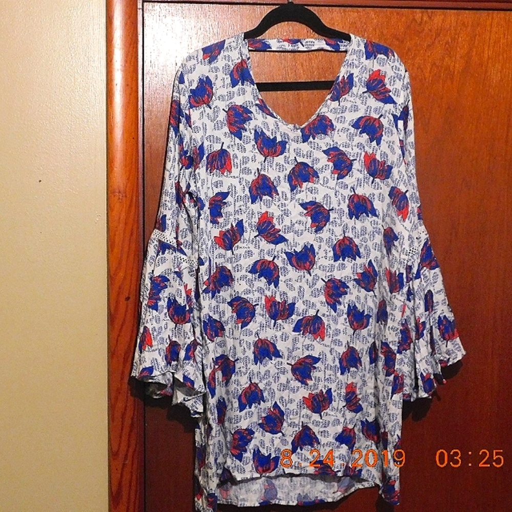Anthropologie Hazel tunic top size XL